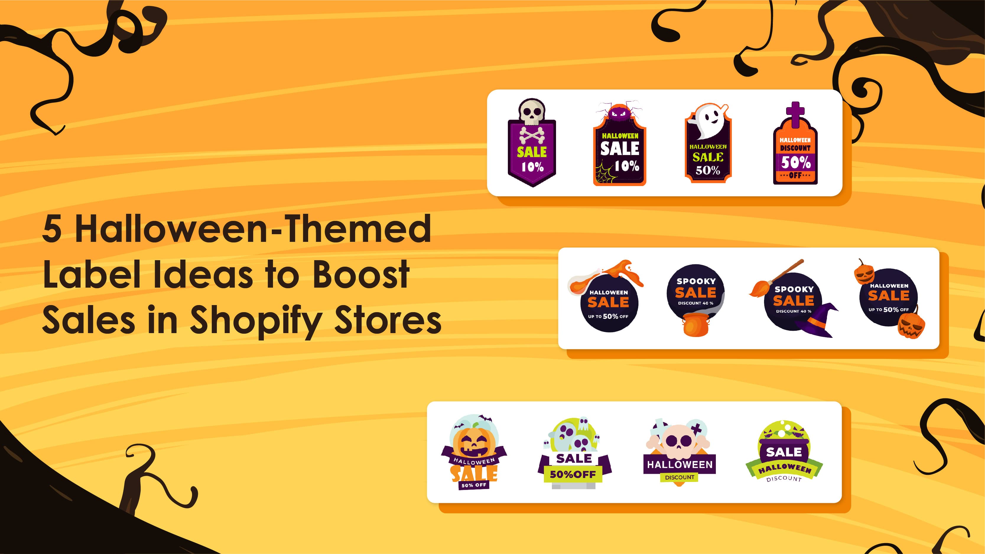 5 Must-Try Halloween Themes and Label Ideas to Boost Your Shopify Sales