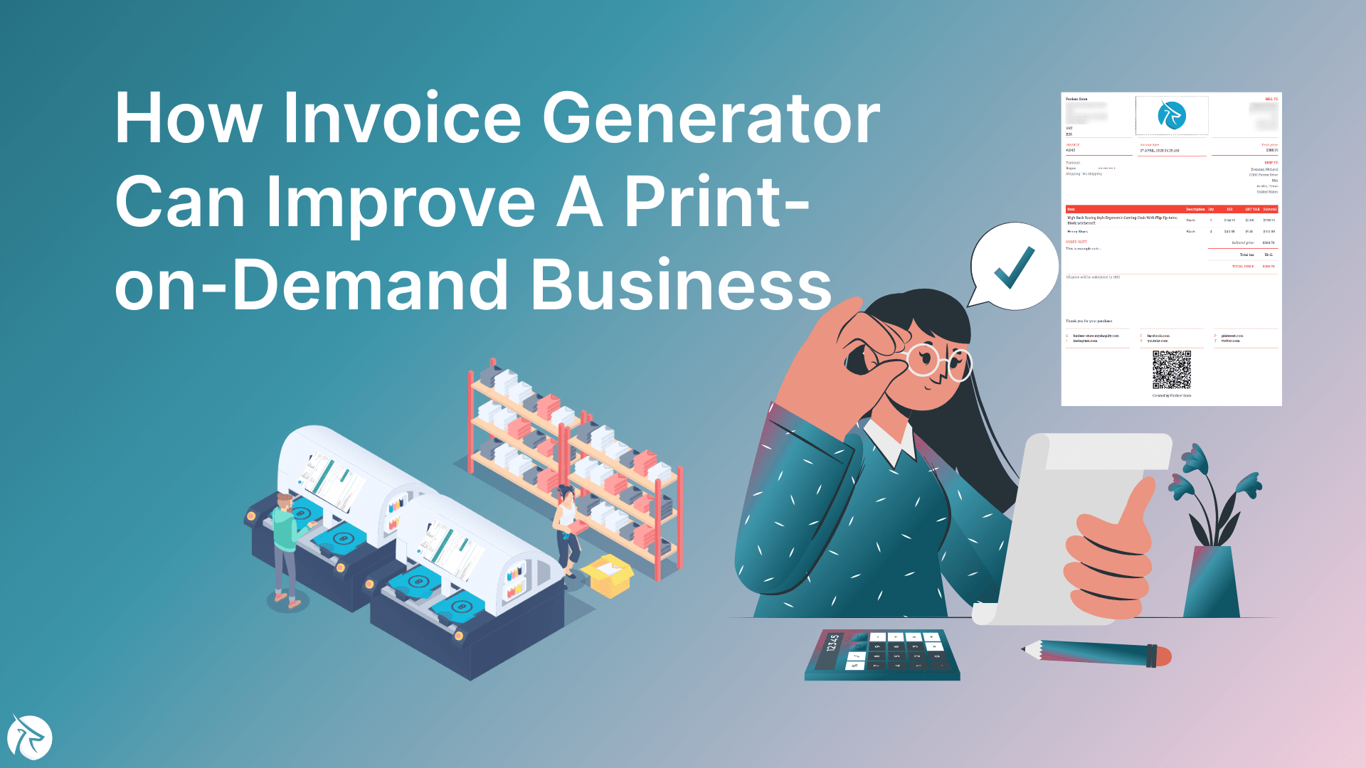 How An Invoice Generator Can Improve Your Print-on-Demand Business